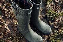 barbour mens wellingtons sale